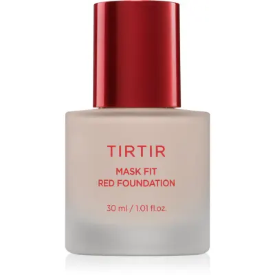 TIRTIR Mask Fit Red Foundation fond de ten lichid iluminator cu efect de hidratare culoare 11C Cool Rosy 30 ml