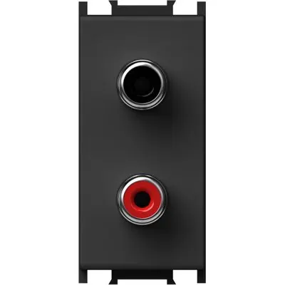 Modul Priza audio 2xRCA 1M SB, TEM Modul TEM-KM22SB-U