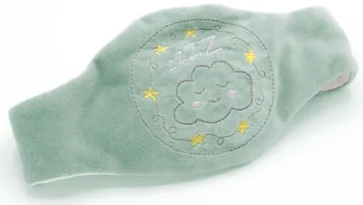 Centura BabyJem pentru ameliorarea colicilor cu sâmburi de cireșe - verde