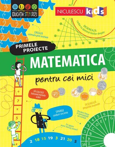 Primele proiecte. Matematică pentru cei mici - Paperback brosat - Alice James, Darran Stobbart, Eddie Reynolds