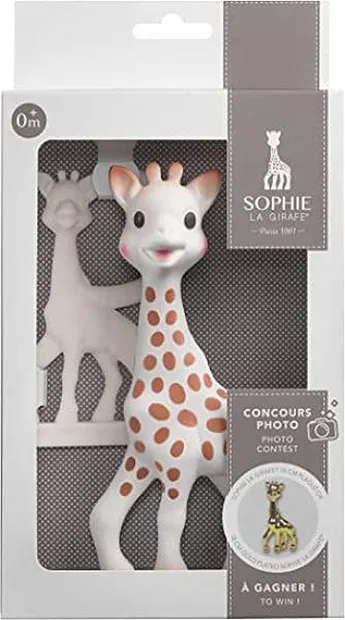 Jucărie pentru copii Sophie la Girafe - Girafa Sophie cu inel de dentiție flexibil