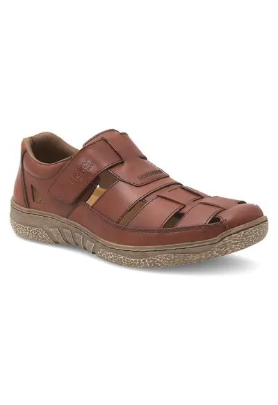 Sandale barbat - piele naturala - maro - 43 EU