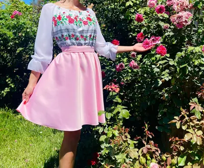 Rochie Stilizata Traditional cu imprimeu Elena 16
