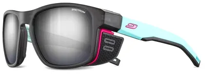 Ochelari de soare Julbo - Shield M, Spectron 4 FL, negru/albastru