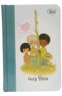 Nkjv, Precious Moments Small Hands Bible, Teal, Hardcover, Comfort Print: Holy Bible, New King James Version