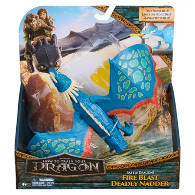 Figurina cu sunete, DreamWorks Dragons, Fire Blast Deadly Nadder, 20151288