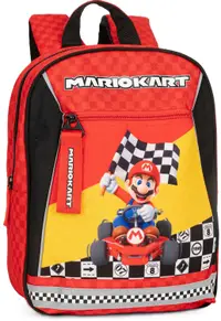 Ghiozdan pentru gradiniță Panini Super Mario - Mariokart Red,cu 1 compartiment