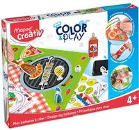 Set vreativ Maped Creativ Color & Play - Gratar, 24 piese