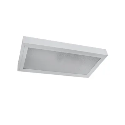 Corp Il. Prismatic cu Led 2x9w Aparent 6400k 608x308mm