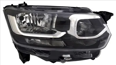 Far dreapta (H1 H7 W21 5W, cu motor) potrivit CITROEN BERLINGO III 03.18