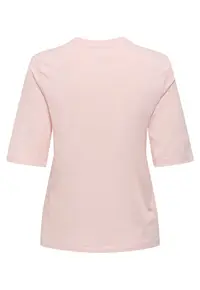 Tricou dama 15351369 - Bumbac - Roz - Roz