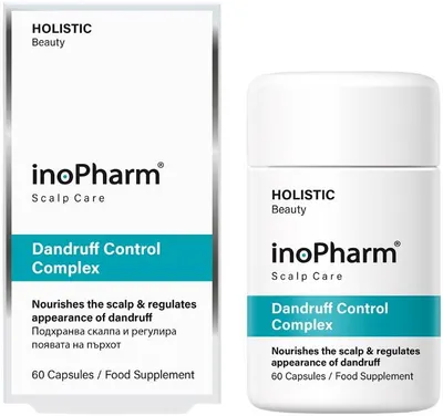 Scalp Care Dandruff Control Complex, 60 capsule, InoPharm