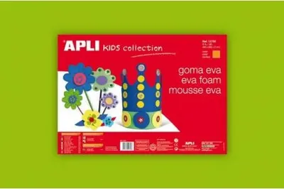 Spuma EVA Apli - 60 х 40 cm, verde , 1coala