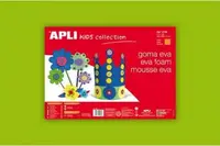 Spuma EVA Apli - 60 х 40 cm, verde , 1coala
