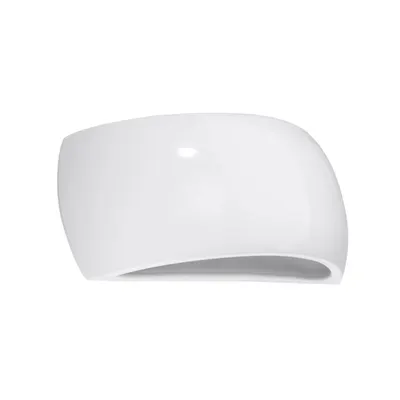 Varnished Aplica PONTIUS alb gloss