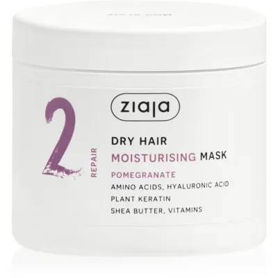 Ziaja Plant Essentials Pomegranate Masca hidratanta par pentru par uscat 350 ml