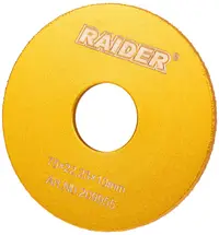 Disc diamantat Raider - Pentru șlefuire semicirculară a marginilor, 10 mm, Ø 7.5 cm