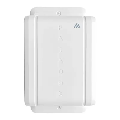 Detector de miscare wireless exterior tip perdea dublu PIR Paradox PMD780M, 3-12 m, pet immunity, senzor de temperatura, 868 MHz