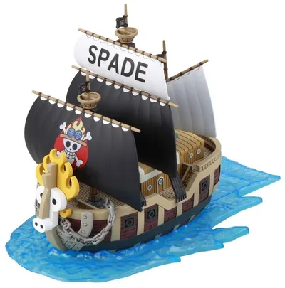 Model de asamblat Bandai Animation: One Piece - Spade Pirates' Ship (Grand Ship Collection), 15 cm
