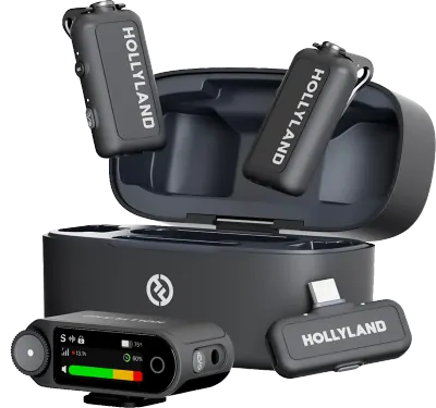Hollyland LARK MAX 2 Combo with Camera RX + USB-C RX - Default Title