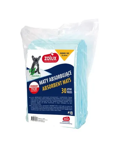 ZOLUX Covorase absorbante pentru catei 45 x 60 cm, 30 buc.