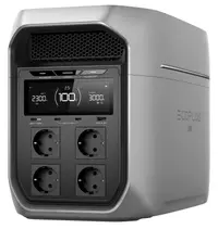 Stație de încărcare EcoFlow – DELTA 3 Max Plus, 2048 Wh, gri