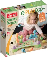 Mozaic Quercetti Play Eco - Jumbo Peggy Evo, 41 de piese