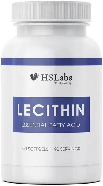 Lecithin, 90 capsule gelatinoase moi, HS Labs