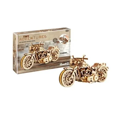Lume miniaturala de lemn cruiser vtwin
