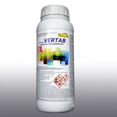 Vertab 10 ml, insecticid acaricid de contact si ingestie, Afrasa (vita de vie, mar, par, piersic, tomate, vinete, salata, pepeni, dovleac, dovlecei, castraveti, capsuni) - Default Title