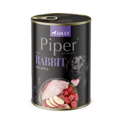 Piper Adult Dog, Iepure si Mar, 400 g