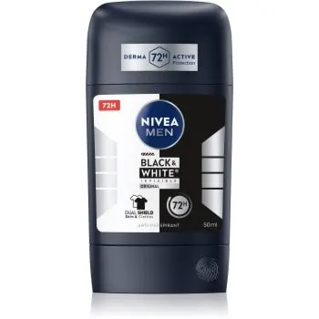 NIVEA MEN Black & White Invisible Original antiperspirant puternic pentru barbati