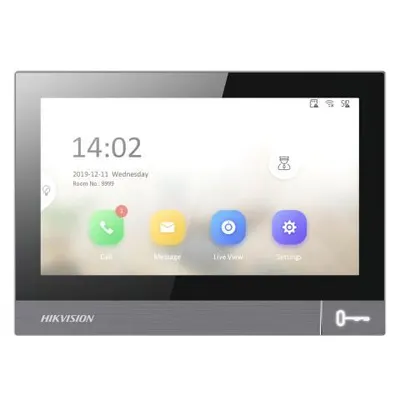Monitor Wifi Seria 8 7" Color Design Hikvision Ds-Kh8381-Wte1/sf