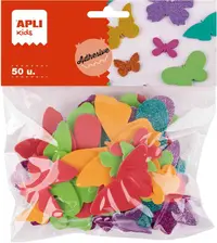 Fluturi autoadezive Apli Kids - 50 buc
