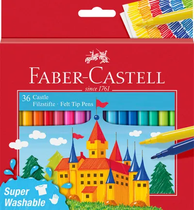Carioca 36 culori Faber Castell