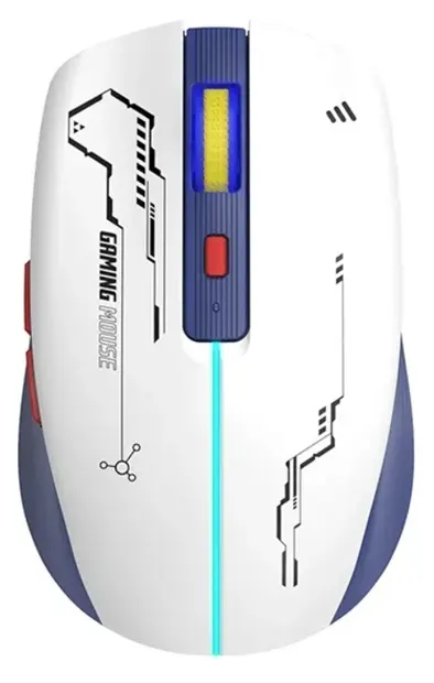 Mouse gaming Marvo - M796W, optic, wireless, alb