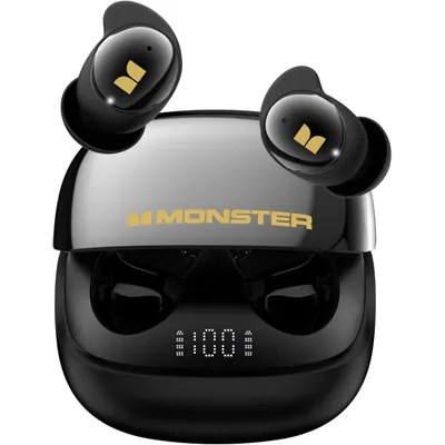 Handsfree Bluetooth Monster Sleep Ear200, TWS, ANC, Negru