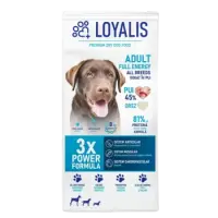 Hrana uscata pentru caini Loyalis Adult Full Energy cu pui 10 kg