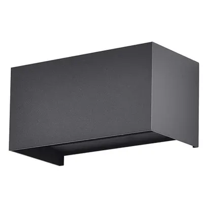 Corp iluminat perete IP65 24W 3000K - negru V-TAC SKU-2977