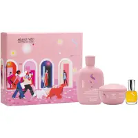 Alfaparf Milano Semi di Lino Moisture Holiday Kit set cadou pentru hidratare intensa 3 buc