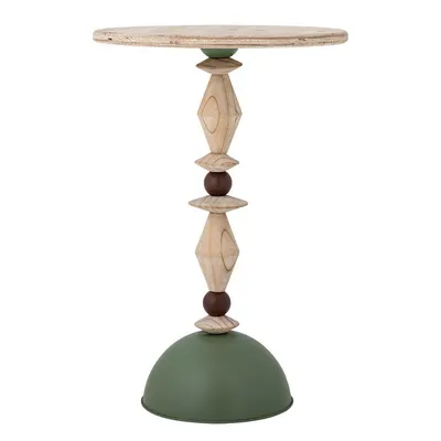Măsuță auxiliară rotundă din lemn de brad ø 40 cm Mannelli – Bloomingville