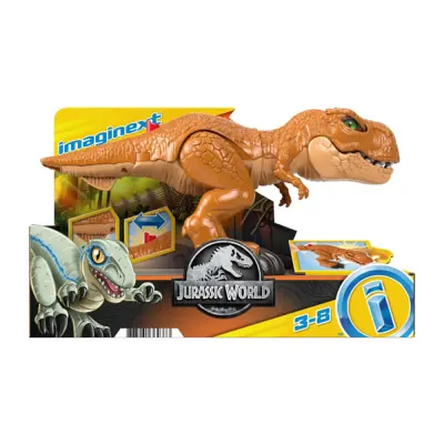 Figurina articulata, Imaginext, Jurassic World, Dinozaur T.Rex, HFC04