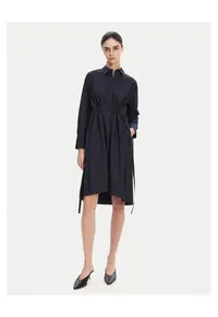 Rochie casual dama bleumarin - fabric moale