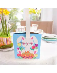 Cutie căni tip coșuleț de Paște – Iepuraș de Primăvară - Default Title