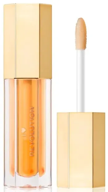 I Heart Revolution Ulei de buze Honey Bear, Gold, 4 ml