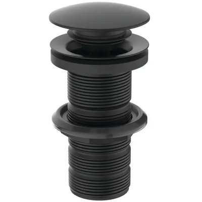 Ventil chiuveta baie click-clack negru mat fara preaplin Ideal Standard Multisuite