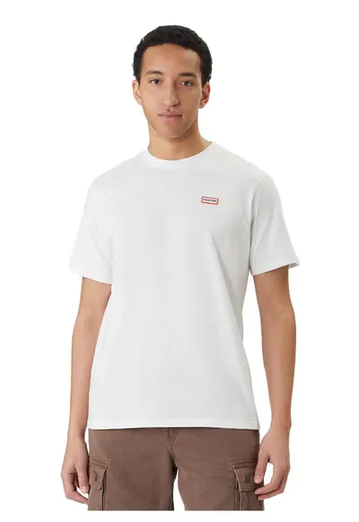 Tricou Barbati - Bumbac - Alb - Alb