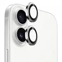 Folie de protectie Camera Spate Blueo Sapphire Crystal pentru Apple iPhone 17, Sticla Securizata, Argintie