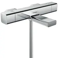 Baterie cada sau dus termostatata crom Hansgrohe, Ecostat E