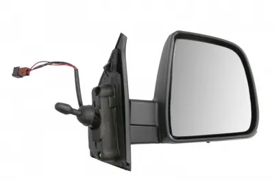Oglinda dreapta (mecanica, convex, cu senzor temperatura) potrivit FIAT DOBLO II; OPEL COMBO D 09.14-12.22